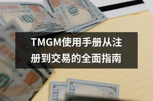 TMGM使用手册从注册到交易的全面指南